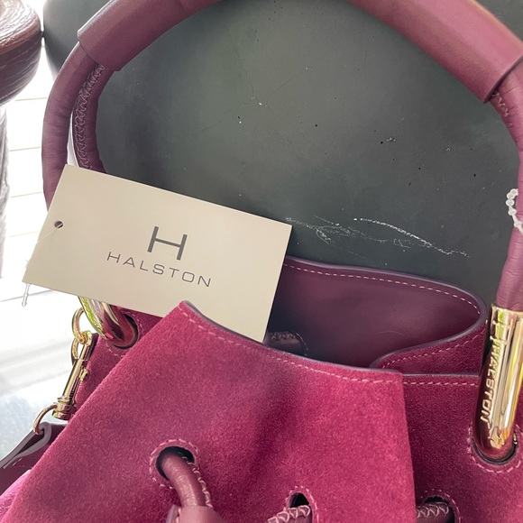Halston suede purse - Picture 2 of 3